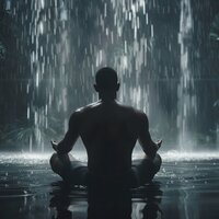 Asanas De Aguas Corrientes - Lluvia de yoga & Colección de Sonidos de Lluvia Naturales & Música de día lluvioso