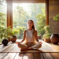 Las Líneas De Guitarra Reflejan - Instrumentos de paz eterna & Meditaciones Profundas & Flamespad Naturaleza Fuego Sonidos