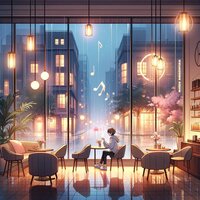 Sad Lofi Music - Lounge Music Café