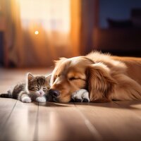 Sonidos Equilibrados Para Mascotas - Espacio Acogedor & Lluvia relajante para seres & Lluvia tranquila para seres