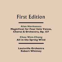Magnificat for Four Solo Voices, Chorus and Orchestra, Op. 157: X. Suscepit Israel (Women's Chorus) - The Louisville Orchestra & Robert Whitney