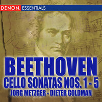 Cello Sonata No. 2 in G Minor, Op. 5: I. Adagio sostenuto e espressivo - Allegro molto più tosto presto - Dieter Goldmann & Jörg Metzger & Ludwig van Beethoven