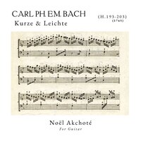 Kurze & Leichte Klavierstücke, Wq.113: Alla Polacca in A Minor - Noël Akchoté & Карл Филипп Эммануил Бах
