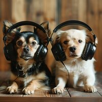 Wagging Tails to Rhythms - Music-to-Relax-Dogs & Phascoi & Restaurant Music Playlist Ambiance