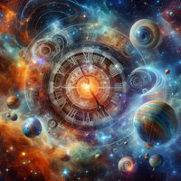 The Moon Is Moving Away from the Earth - stardust of eternity & pulsating clouds & sound illusions