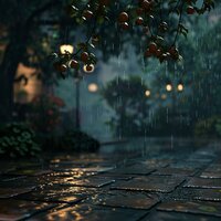 Serene Showers for Serenity - Easy Listening Sunday Morning Music & Relaxation Rain Meditation & Palette