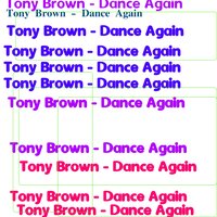 Dance Again - Tony Brown