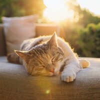 Armonía En El Descanso Del Gato - El alivio del estrés & Música para dormir Gatos & Puertos y Océanos