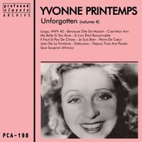 Berceuse dite de Mozart - Yvonne Printemps