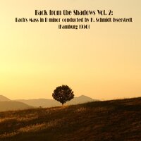 Mass in B minor, BWV 232: Et in spiritum (Aria for Bass) - Hans Schmidt-Isserstedt & Josef Greindl & Gertrude Pitzinger & Walter Geisler & Margot Guilleaume & Ndwr Sinfonieorchester & Johann Sebastian Bach