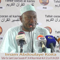 Imam Abdoulaye Koita Tafsir Du Saint Coran Sourate N° 24 Al Noor Verset 46 A 52 Le 01.04.2024, Pt. 2 - mamadou konate & karamoko Befo & Mamadou Sangoye & Madou Doumbia