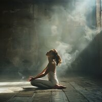 Mindful Movements to Soothing Sounds - Yoga Beats & Pure Dust Noise & Healing Therapy Music