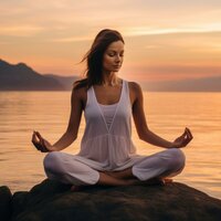 Serene Harmony Guides Thought - Heavenly Voices of Afterlife & Peaceful Meditation Echoes & Ambient Meditation Music