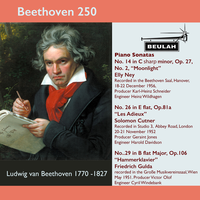Piano Sonata No. 14 in C Sharp Minor, Op. 27 No 2 'moonlight': III. Presto Agitato - Elly Ney & Ludwig van Beethoven