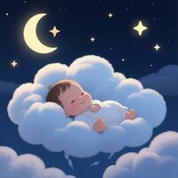 晚安,云朵宝宝(羊水流动声+嘘声+白噪音+快速哄睡) - 蓝夜漫游指南