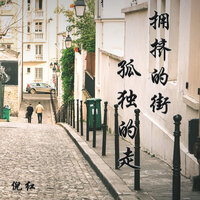 拥挤的街孤独的走 - 倪红