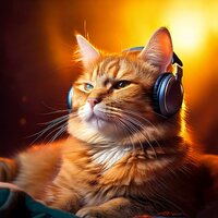 Soft Purring Melodies - Comfort in Lofi & Cat Music & Harmonious Cats