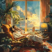 Calm Echoes Soothe Night - Waves of Relax & Relaxing Fields Forever & Chanting Buddhist World