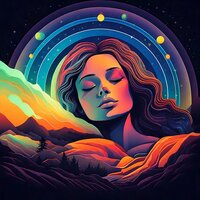 Deep Restful Cycles - Lofi Valley & Can't Sleep Music & Ambient Sleep Music