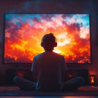 Restful Moments Hug Mind - Anime Lofi Playlist & Meditation Music Composer & Meditation Music 2015