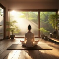 Vibración Suave De La Guitarra - Música de Guitarra Tranquila & La naturaleza llama & Agua Mantra