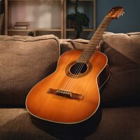 Las Notas De Guitarra Flotantes Persisten - Piezas tranquilas & Relájate hermano & Explosión de olas en la playa