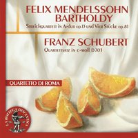 Felix Mendelssohn Bartholdy : Quartett in A Dur, Op. 13. Intermezzo, Allegretto con moto, Allegro di molto - Marco Fiorini & Biancamaria Rapaccini & Davide Toso & Alessandra Montani & Феликс Мендельсон