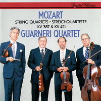 Mozart: String Quartet No. 15 in D minor, K.421 - 1. Allegro moderato - Guarneri Quartet & Вольфганг Амадей Моцарт