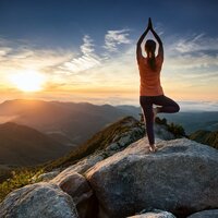 Melodías Pacíficas Mejoran Las Posturas - Trueno relámpago y tormenta de lluvia & Flujo De Yoga & Lista de reproducción de yoga