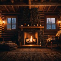 Спокойствие и тишина у камина - Nature Sounds & Природа & Meditation & Музыка для сна & Шум Дождя и Звук Грозы