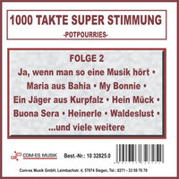 Wanderlieder-Hitparade Medley: Der fröhliche Wanderer / Hoch auf dem gelben Wagen / Steig' ich den Berg hinauf / Hoch drob'n auf dem Berg / Wir sind auf der Walz / Nun ade, du mein lieb Heimatland - Joe Raphael & Die Happy-Singers