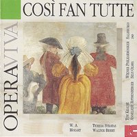 Mozart: Così fan tutte, K.588 / Act 1 - "Dammi un bacio" - Tom Krause & Gosta Winbergh & Rachel Yakar & Alicia Nafé & Georgine Resick & The Drottningholm Court Theatre Orchestra & Вольфганг Амадей Моцарт