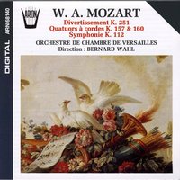 Symphonie No. 13 en fa majeur , Kv. 112: Menuetto - Orchestre de Chambre de Versailles & Bernard Wahl & Вольфганг Амадей Моцарт