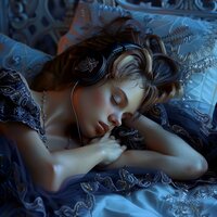 Twilight's Fade Serene - Sleep Music with Nature Sounds Relaxation & Midnight Mochi & Noise Of Ambience