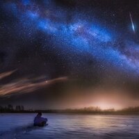 Nighttime Serenity with Music - The Urban Ambience & Ocean Wave & Sunset Chamber