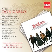 Verdi: Don Carlo, Act 2: "La Regina!" (Coro, Eboli, Elisabetta, Tebaldo, Rodrigo) - Carlo Maria Giulini & Ambrosian Opera Chorus & Delia Wallis & Montserrat Caballé & Sherrill Milnes & Shirley Verrett & Джузеппе Верди