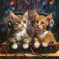 Purr and Peace Playlist - Relaxing Kitten Music & Binaural Tones & The Calm Music Network