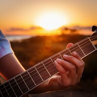 Serenidad A Través De La Guitarra - Musica Relajante de Guitarra BGM & Marea Relajante & Sonidos de la Naturaleza Relax