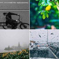 Urbane Backdrops for Rainy April - Jazz Music Lounge