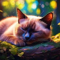 Calm Lofi Vibes for Feline Sleep - Nighttime Calm Lofi & Jazz Music for Cats & Harmonious Cat Rest
