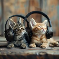 Quiet Catnap Chords - Cat Music Hour & Binaural Odyssey & Mellow Sunday Morning Music