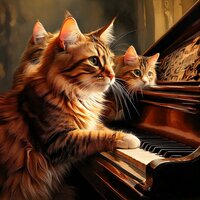 Piano’s Quiet Grace - Spiritual Frequencies & Bright Relaxing Music for Cats & Cat Sound Calm
