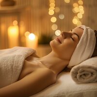 Slow Vibes for Therapy - Ocean Sounds for Massage & Hawaiian Spa Music Relaxation Meditation Ukulele Club & Wellness Spa Oasis