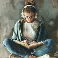 Cognitive Clarity Beats - Easy focus&chill & Headphone Noise & Viclo