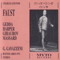 "Faust", Acte Deuxieme: O toi; sainte médaille, (Valentin, Wagner, Siebel, Choeur) - Шарль Гуно & Robert Massard & Jorge Algorta & Orchestra e Coro del Teatro Colon & Africa De Retes