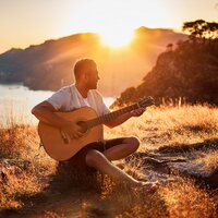 Sonido De Guitarra Ligera - Musica Relajante de Guitarra Sociedad & Tormenta & Sonidos de lluvia y ruido blanco